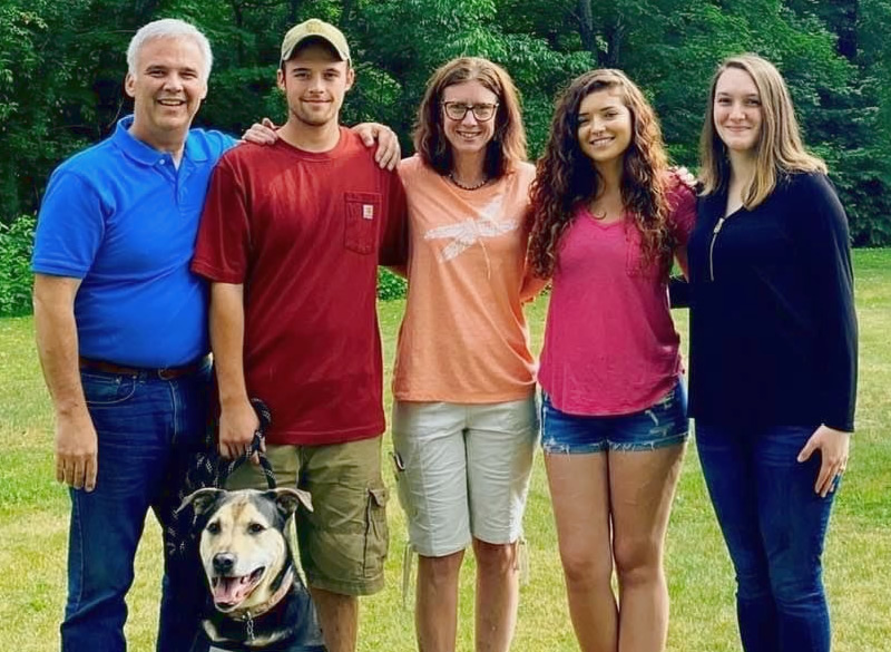 Matt Simpson and family